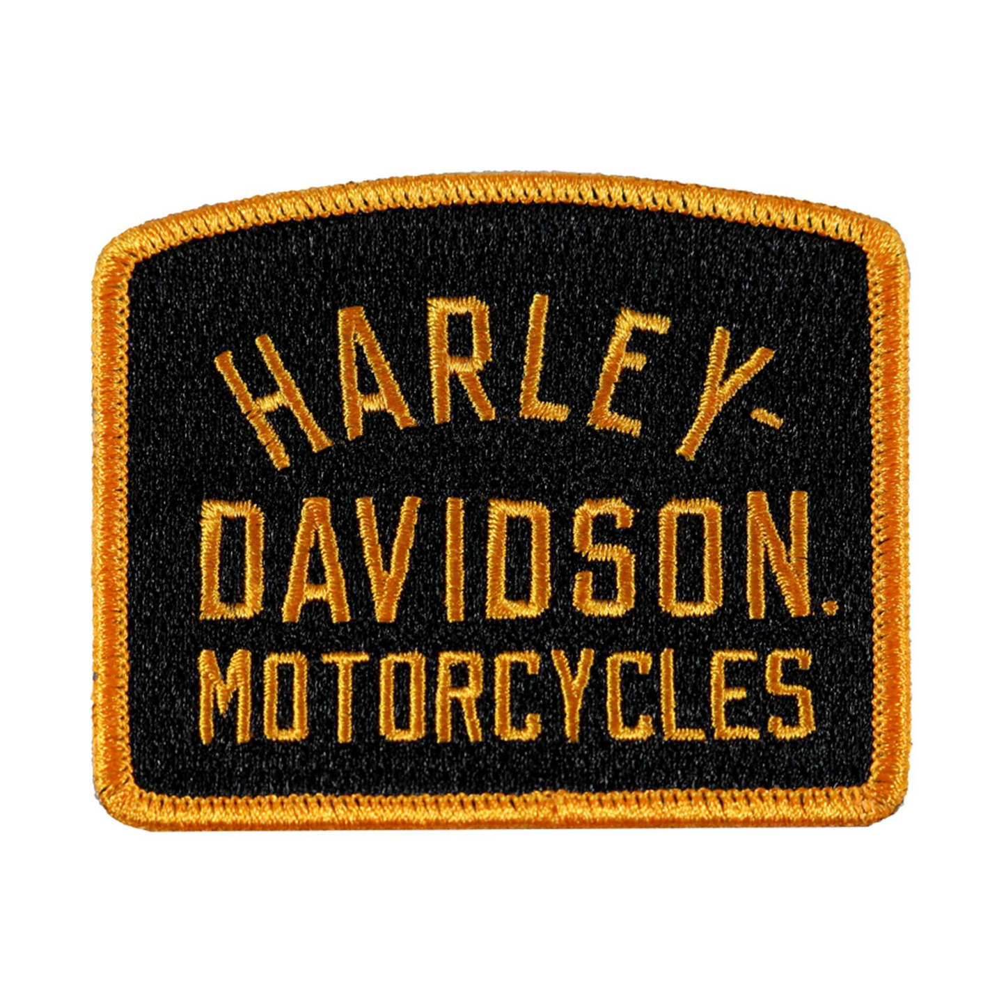 Harley-Davidson® 3.5 in. OG Harley Embroidered Sew-On Patch - Black & Orange
