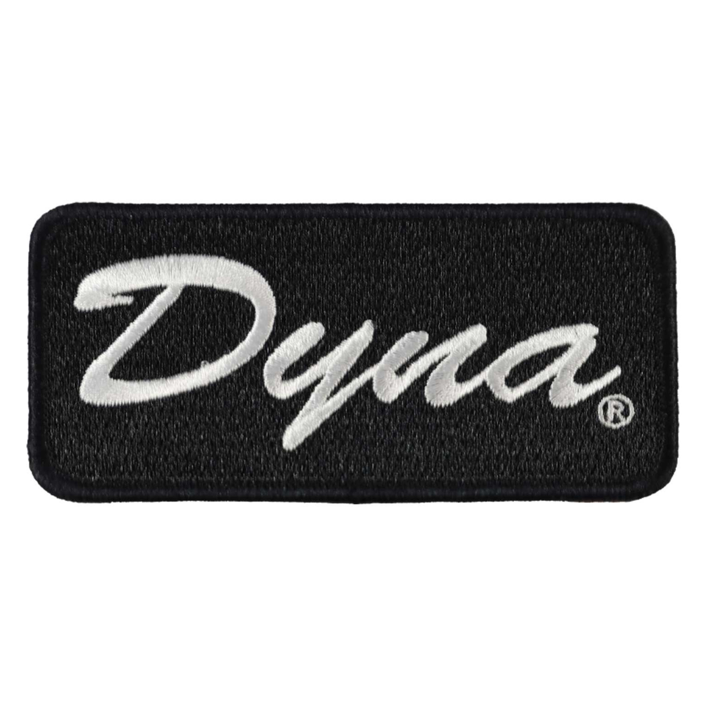 Harley-Davidson® 4 in. Embroidered Dyna Sew-On Patch - Black & White