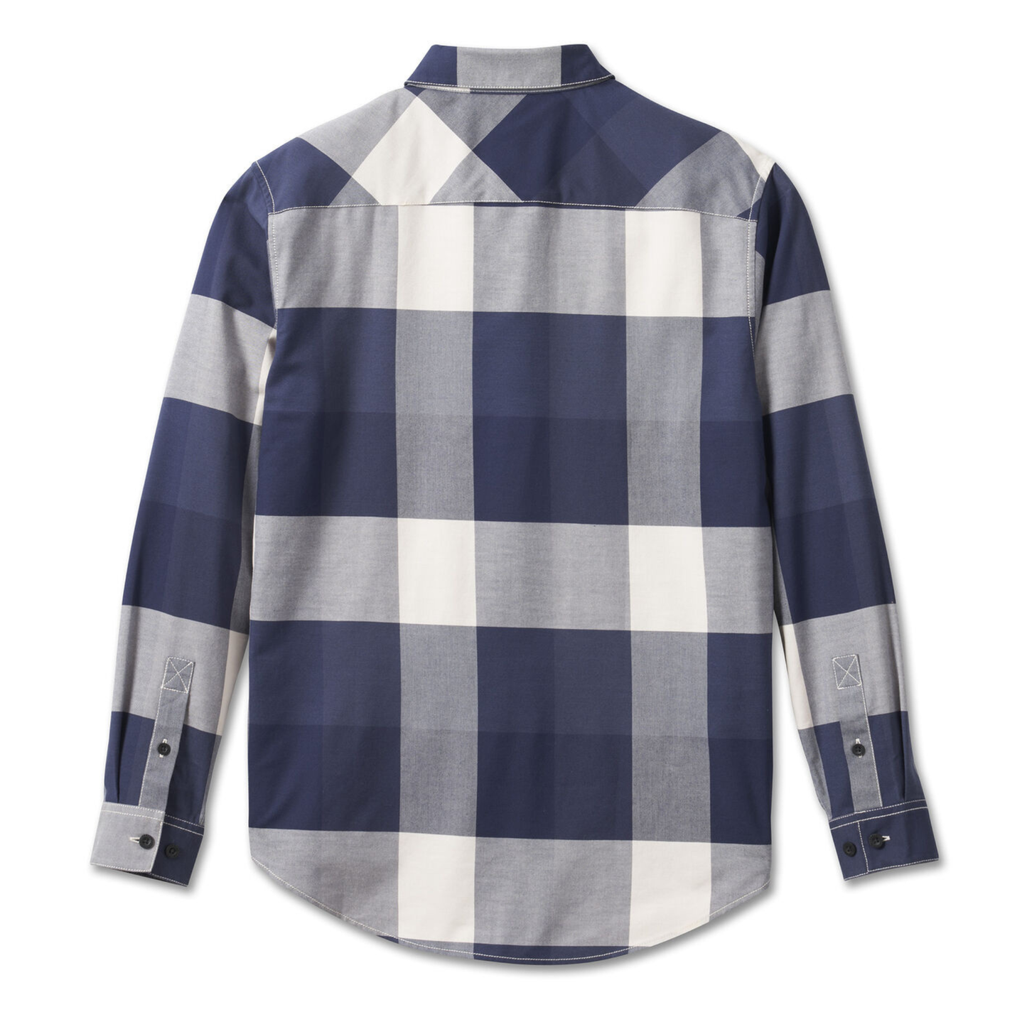 Harley-Davidson® Mens Staple Box Plaid Shirt - YD Plaid - Peacoat