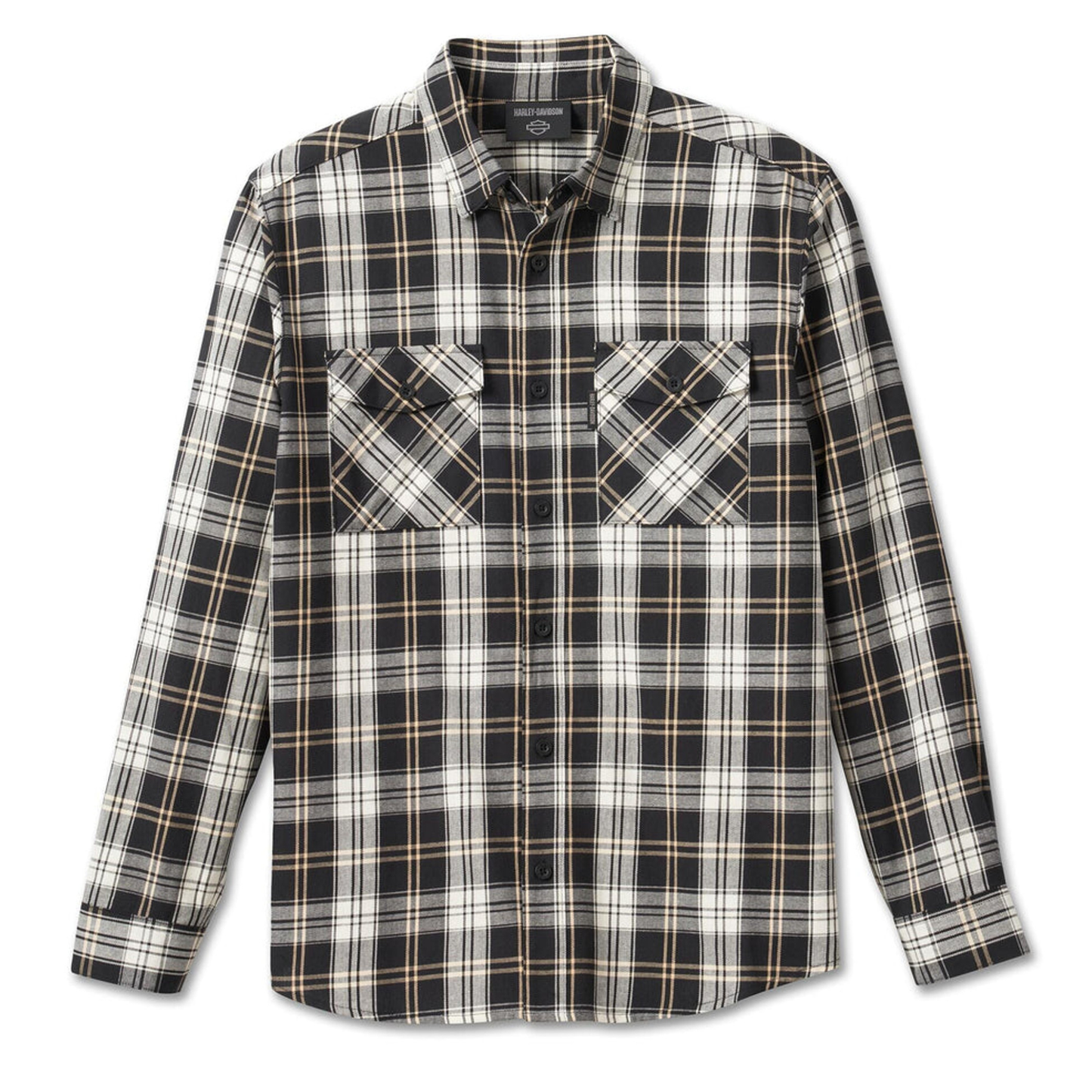 Harley-Davidson® Men's Essence Shirt - Black Plaid