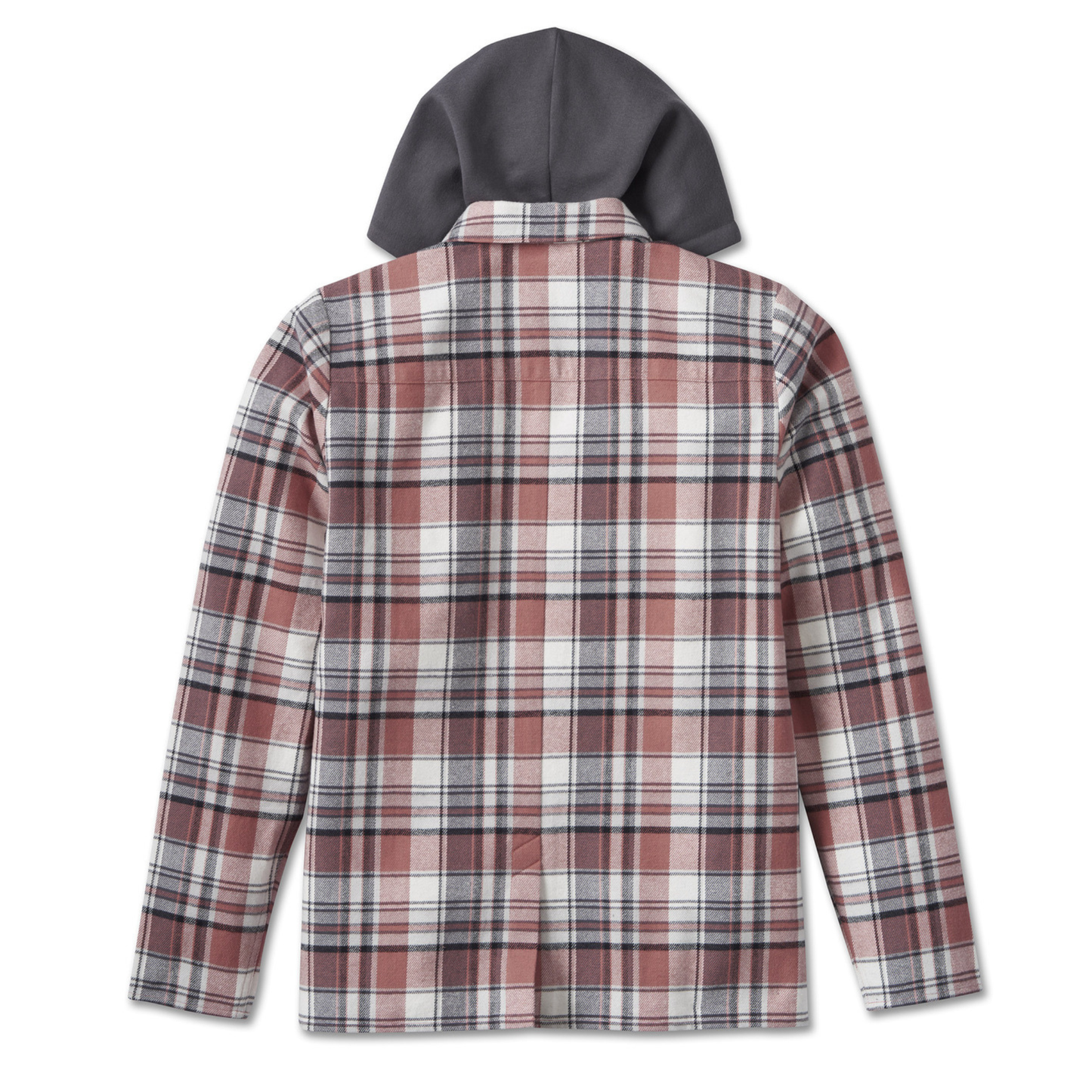 Harley-Davidson® Women's Heritage Classic Shirt Jacket With Hood - YD Plaid - Light Mahogany