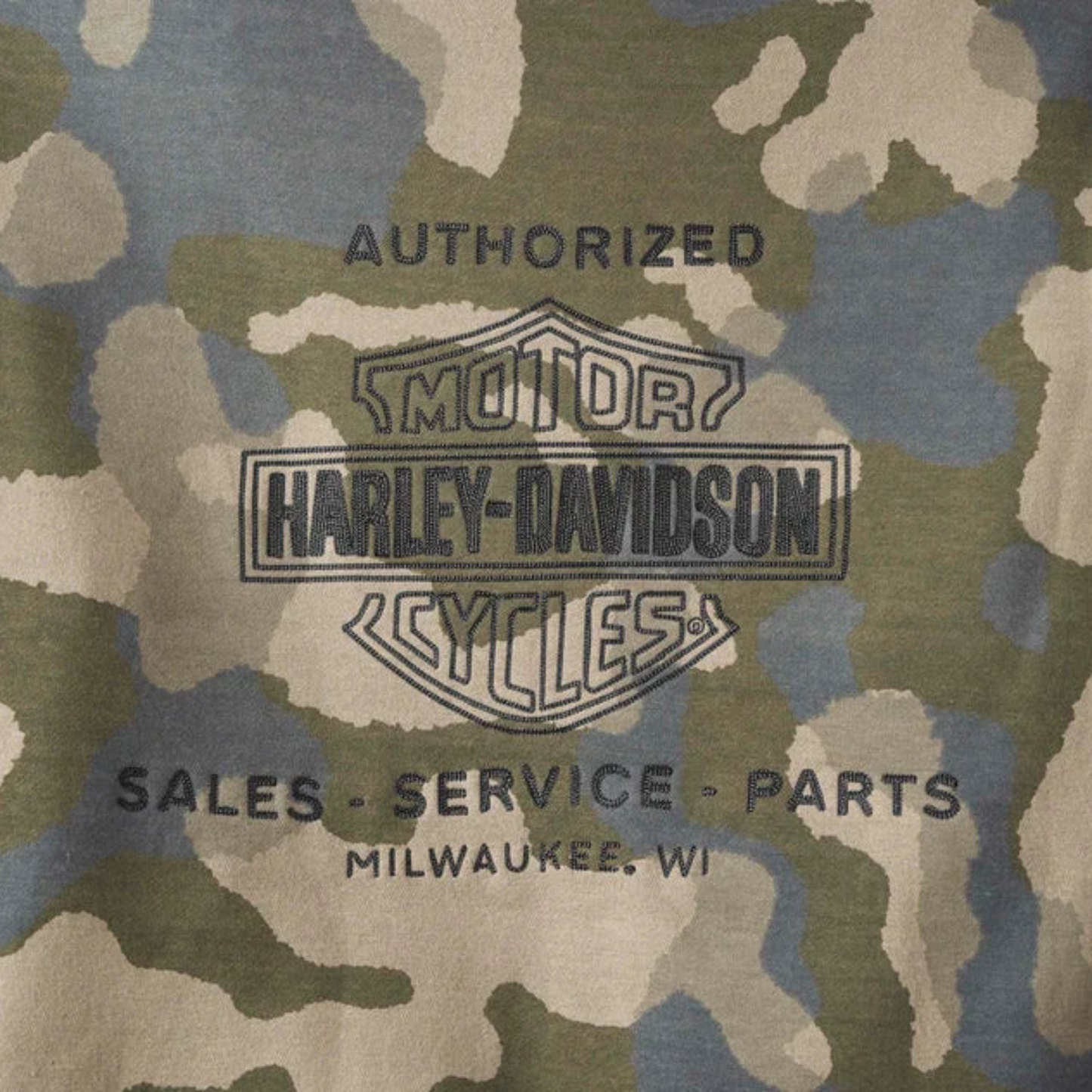 Harley-Davidson® Men's Street Surplus Zip-Up Hoodie