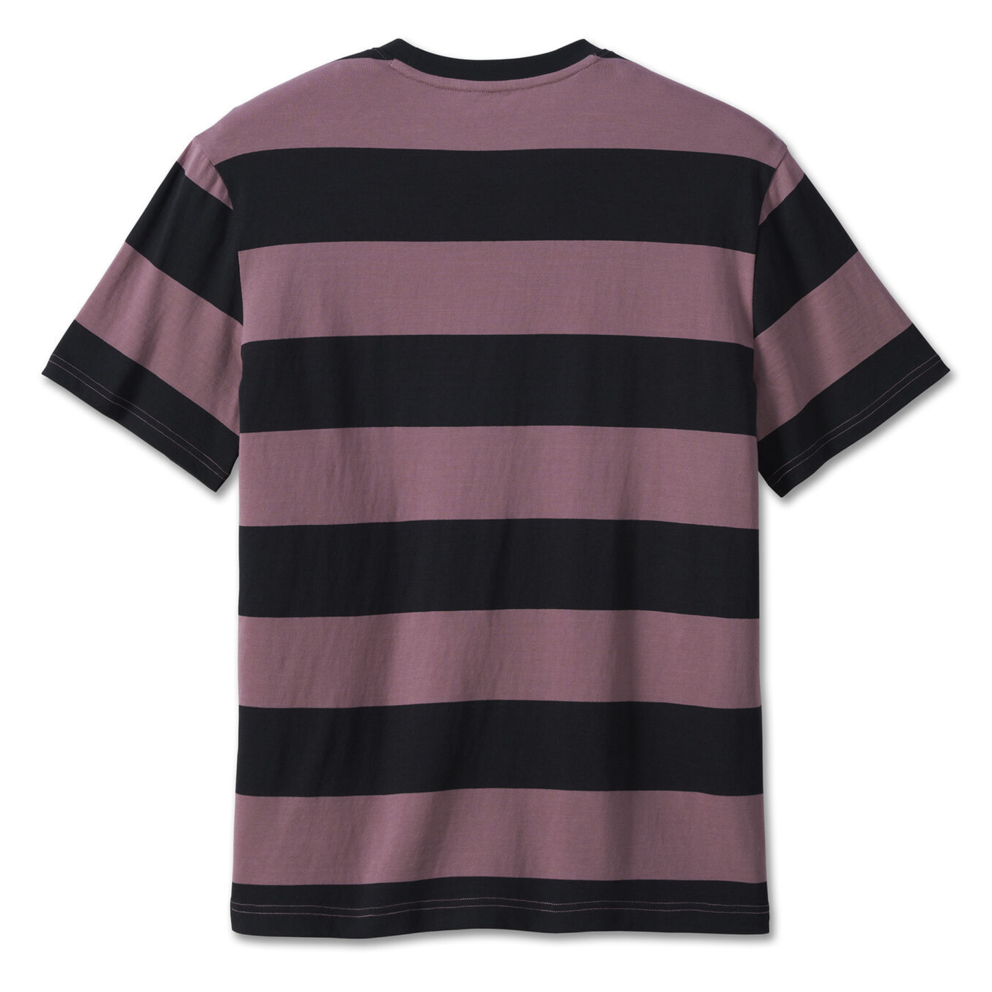 Harley-Davidson® Men's Bar & Shield Striped Tee - Grape Shake
