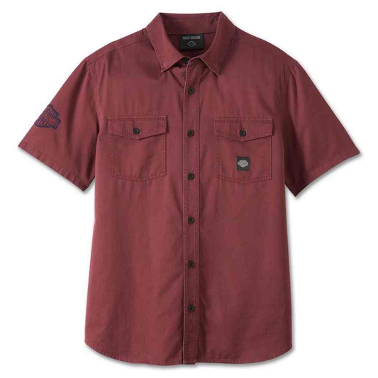 Harley-Davidson® Men's Whiplash Shirt - Decadent Chocolate