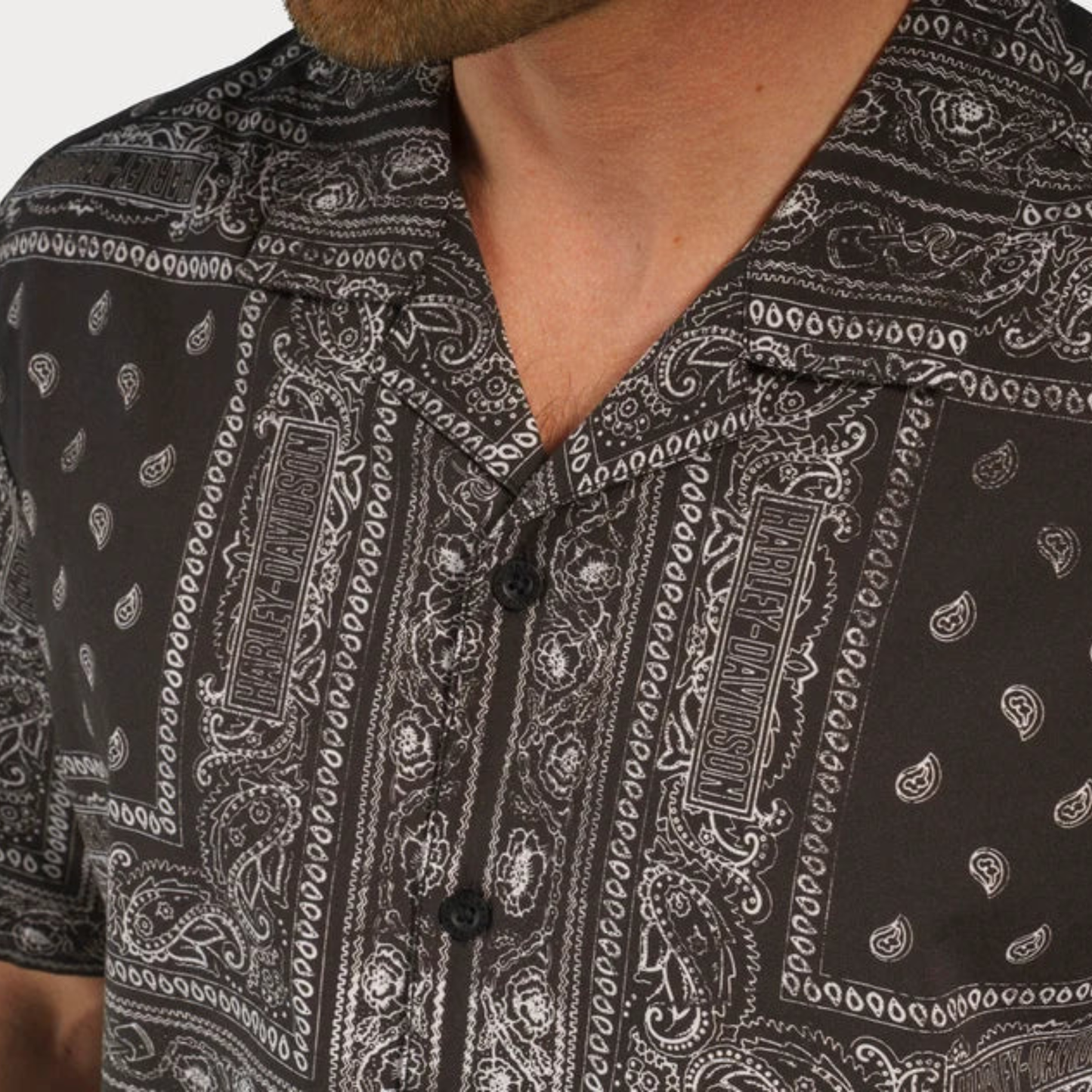 Harley-Davidson® Men's Harley Bandana Shirt
