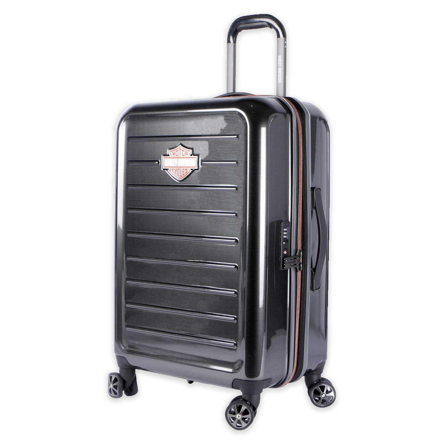 Harley-Davidson® Cruiser Hardside Luggage - Black - 26"