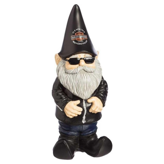 Harley-Davidson® Biker Themed Garden Gnome