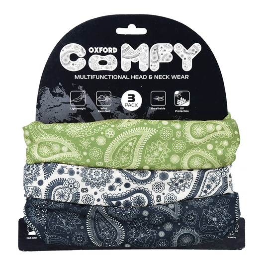 Oxford - Comfy - Paisley 3pk