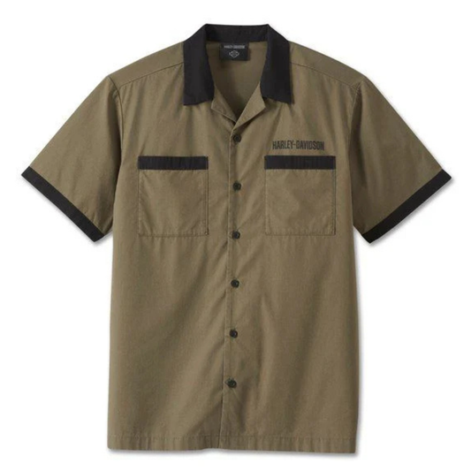 Harley-Davidson® Men's Combustion Shirt - Grape Leaf