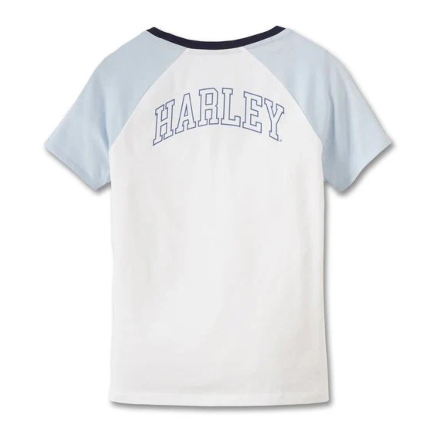 Harley-Davidson® Women's United Raglan Tee - Bright White