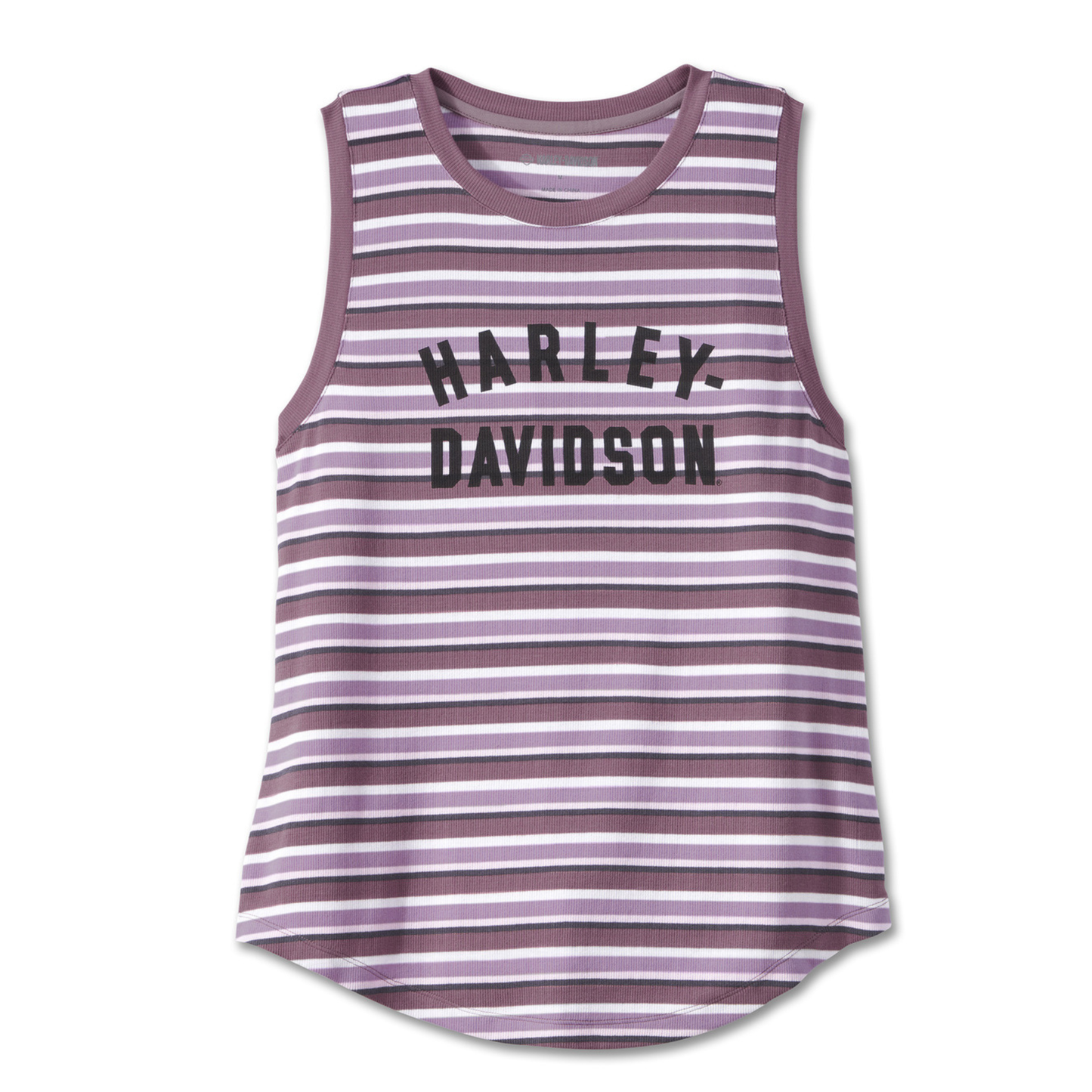 Harley-Davidson® Women's Division Striped Tank - YD Stripe/Lavender Herb