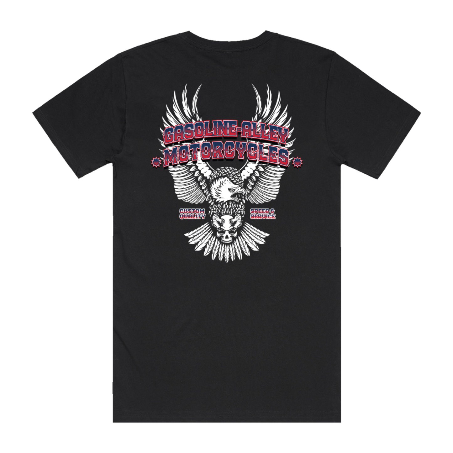 Gas Alley Moto Tee - Winged Reaper