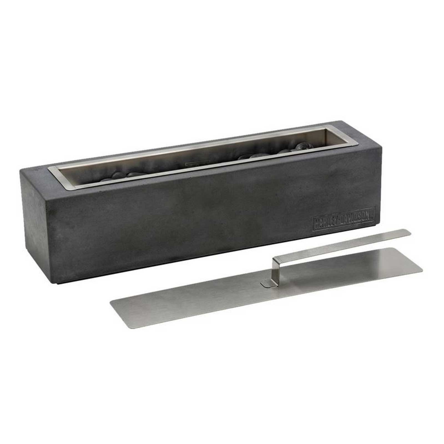 Harley-Davidson® Tabletop Outdoor Concrete Fire Pit