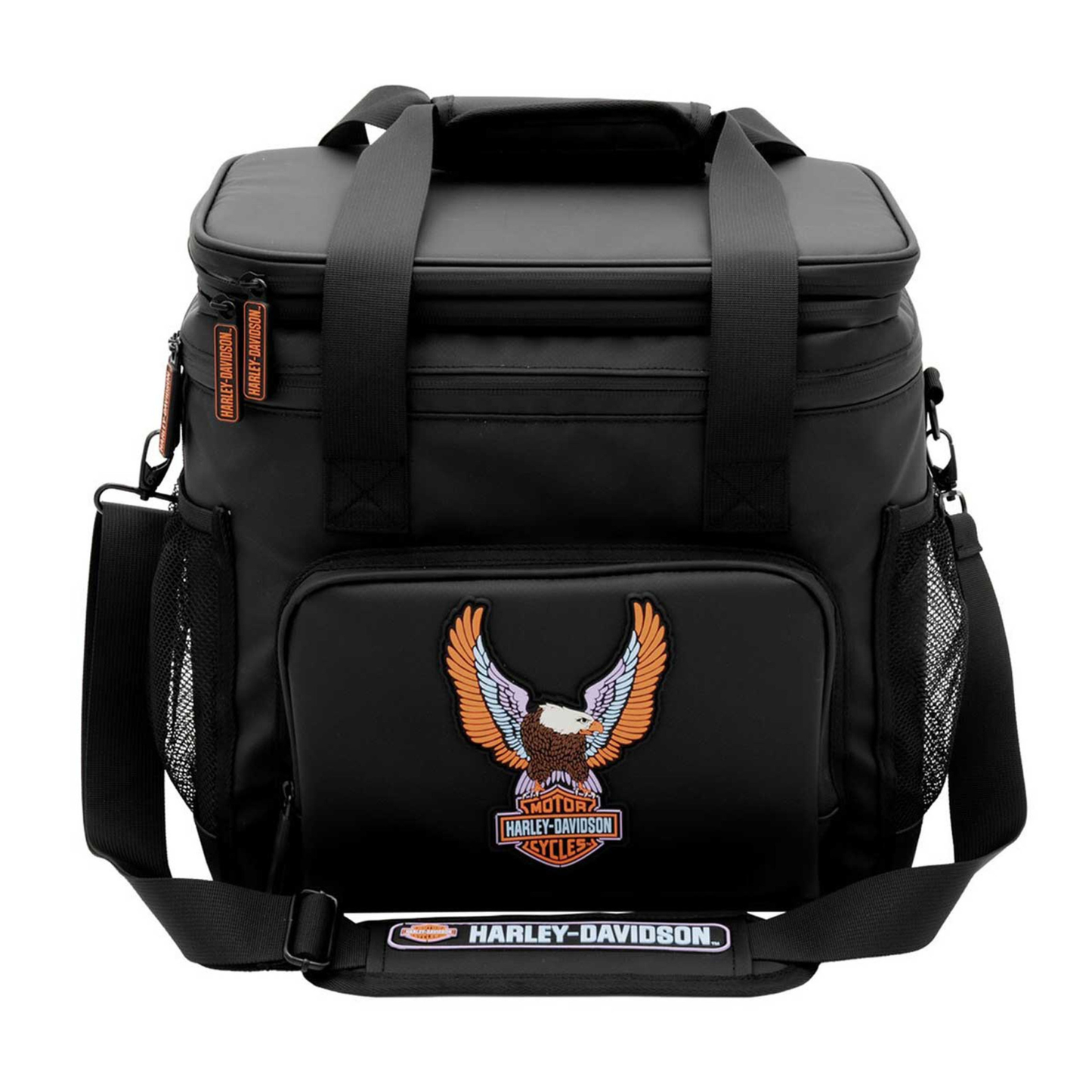 Harley-Davidson® Embossed Vivid Bar & Shield Eagle Soft Sided Cooler