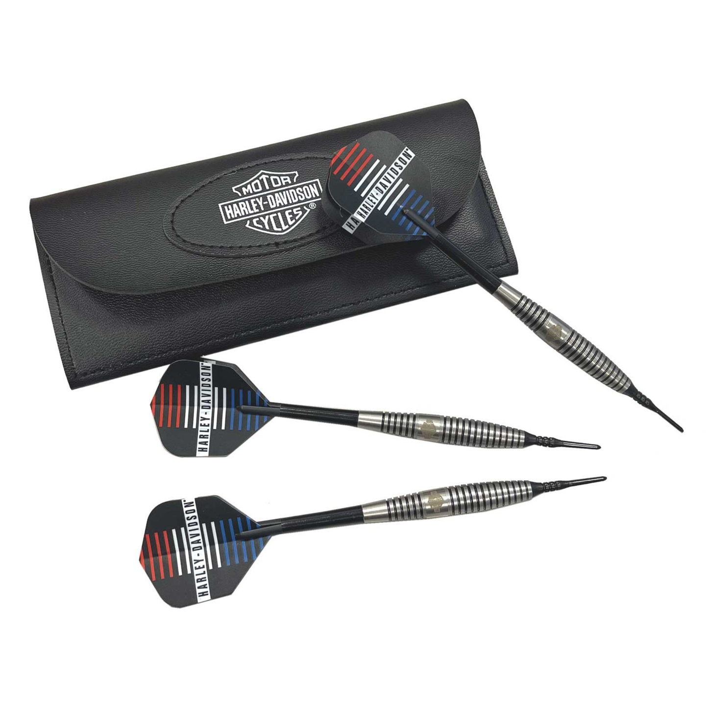 Harley-Davidson® Freedom Conversion 20 gr. Steel & Soft Tip Darts w/Carrying Case