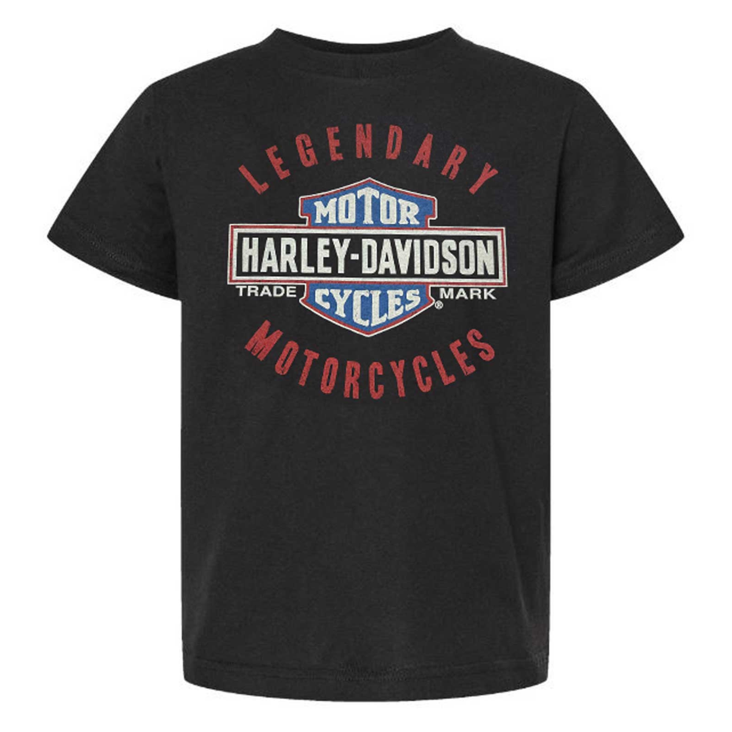 Harley-Davidson® Boys' Legendary Bar & Shield Short Sleeve Tee - Black