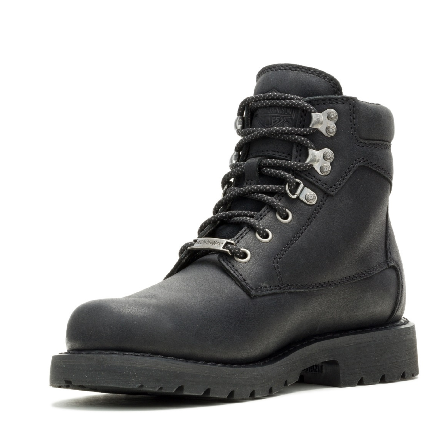 Harley-Davidson® Women's Badlands 5.5-Inch Black Motorcycle Boots