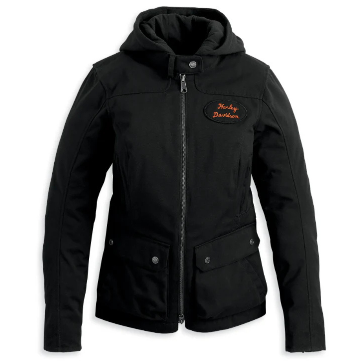 Harley-Davidson® Women's Estabrook 3-in-1 Textile Jacket - Black