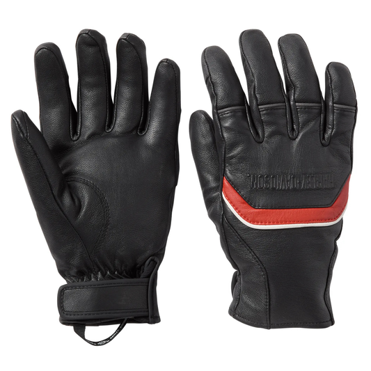 Harley-Davidson® Men's Trenton Leather Riding Gloves