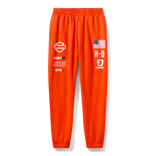 Harley-Davidson® 2026 Factory Racing Team Fleece Jogger - Blood Orange