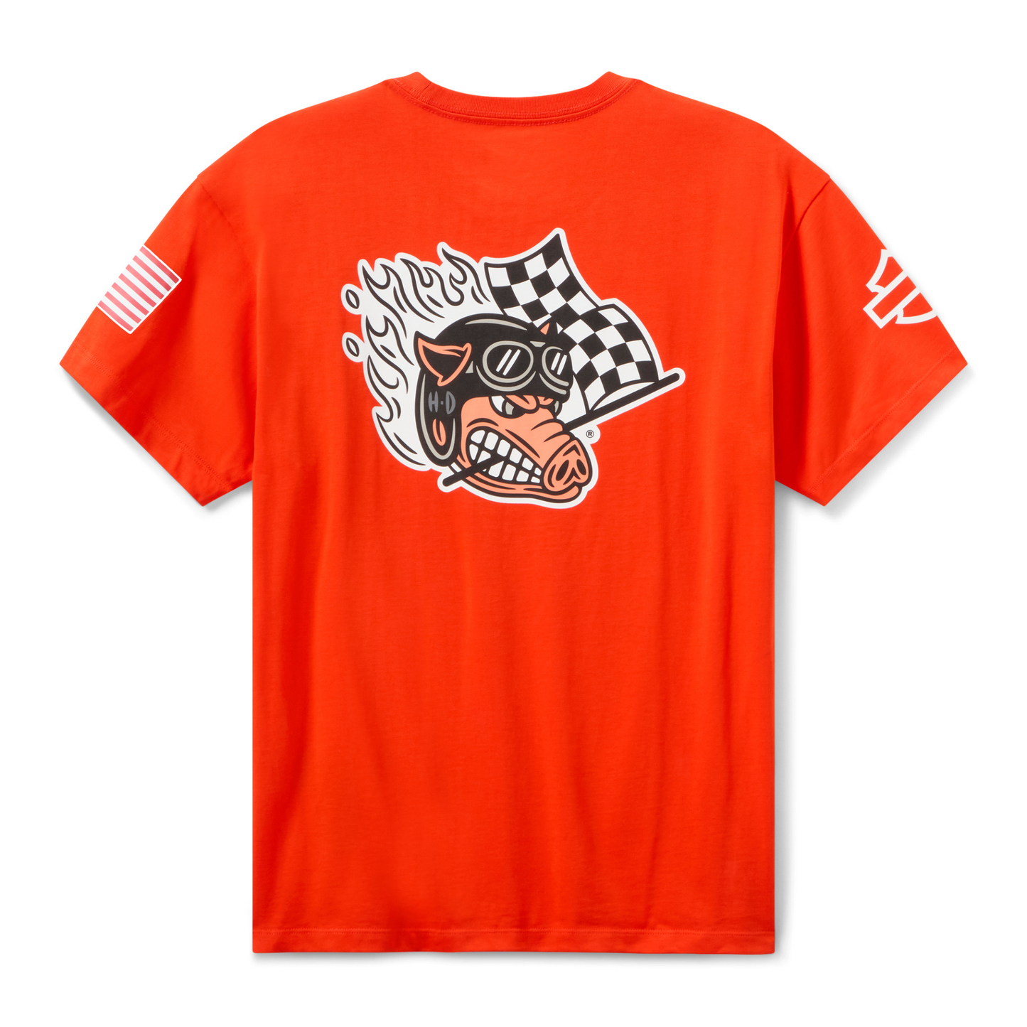 Harley-Davidson® 2026 Factory Racing Team T-Shirt - Blood Orange