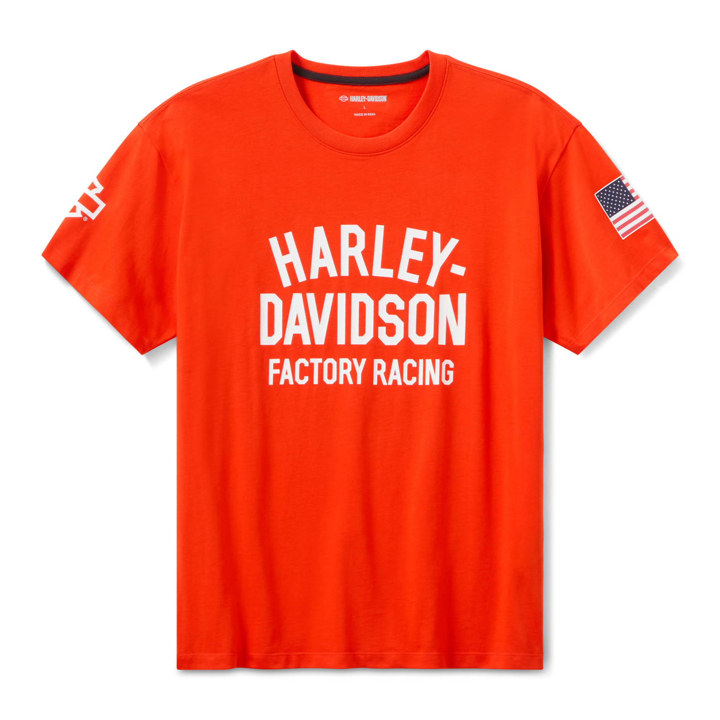 Harley-Davidson® 2026 Factory Racing Team T-Shirt - Blood Orange