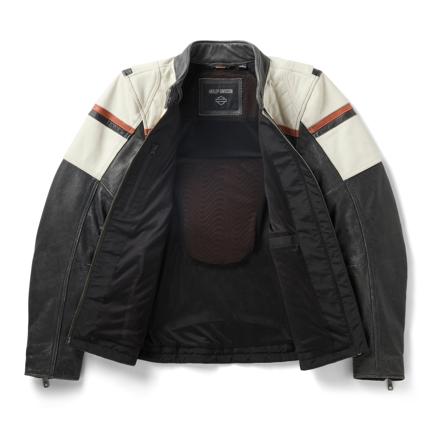 Harley-Davidson® Women's Miss Enthusiast III Leather Riding Jacket