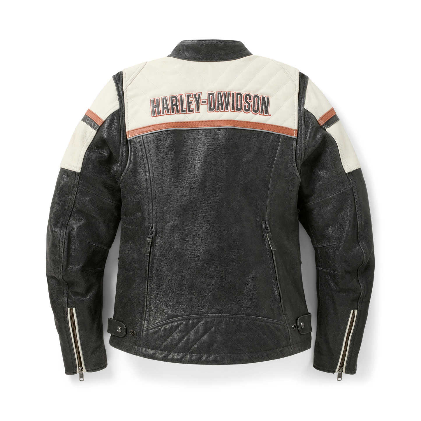 Harley-Davidson® Women's Miss Enthusiast III Leather Riding Jacket