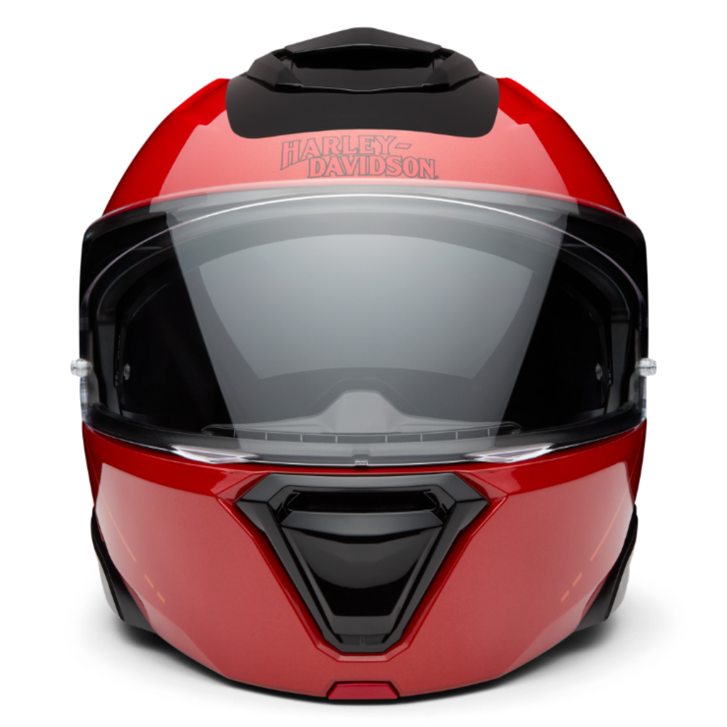 Harley-Davidson® H-D® Capstone Sun Shield III H35 Modular Helmet - Gloss Red & Black