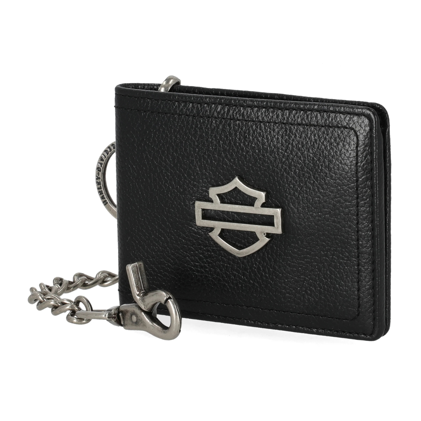 Harley-Davidson® Open B&S Med Trifold Chain Wallet