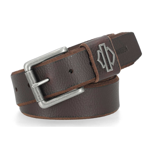 Harley-Davidson® Die Cut Open B&S Belt - Brown