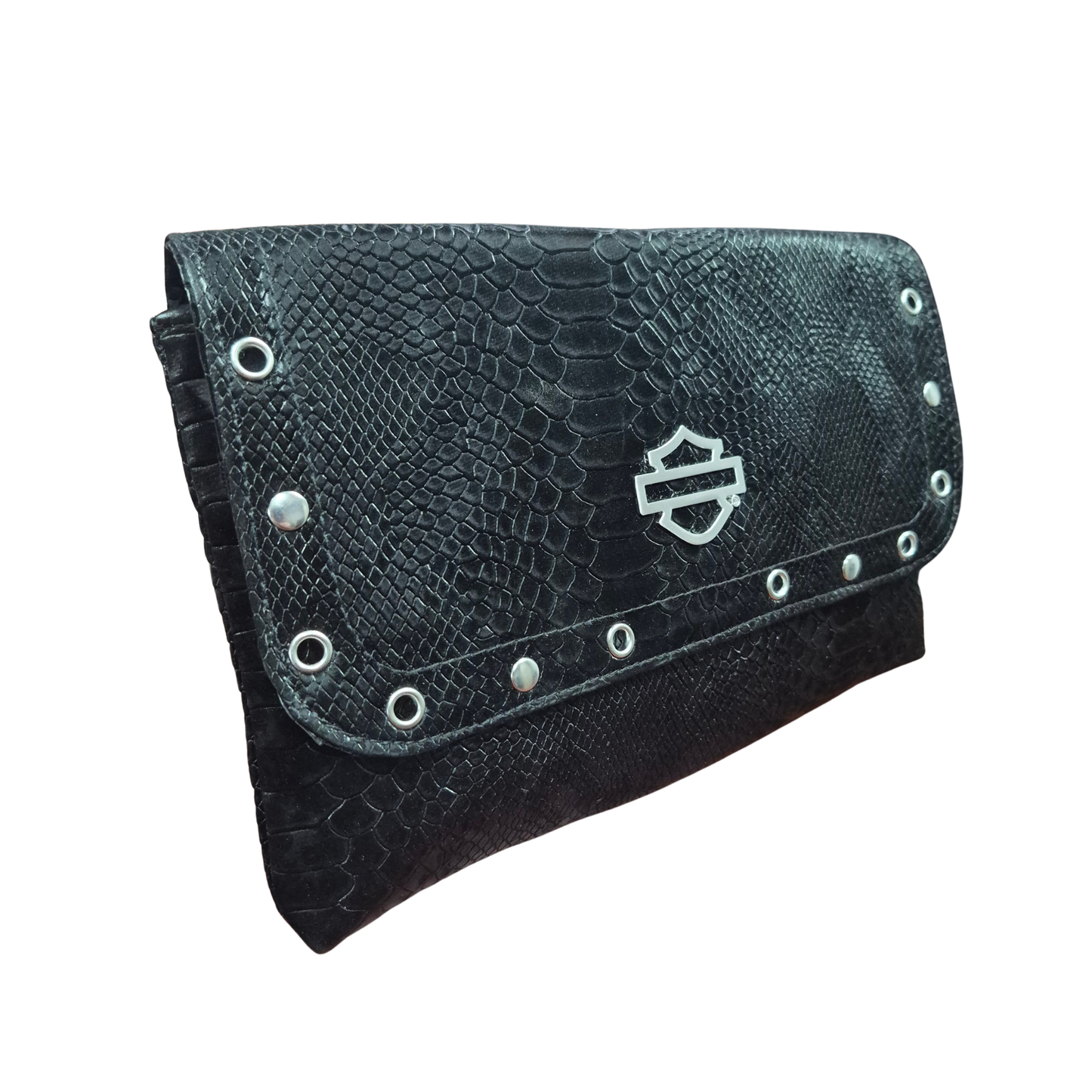 Harley-Davidson® Women's Snake Crossbody Bag  - Black