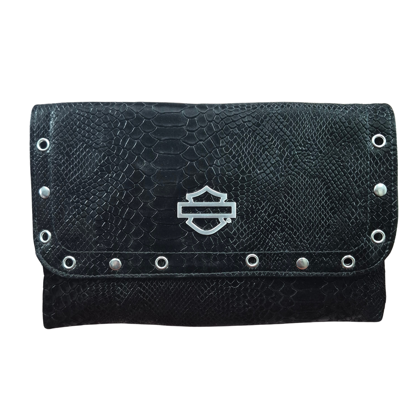 Harley-Davidson® Women's Snake Crossbody Bag  - Black