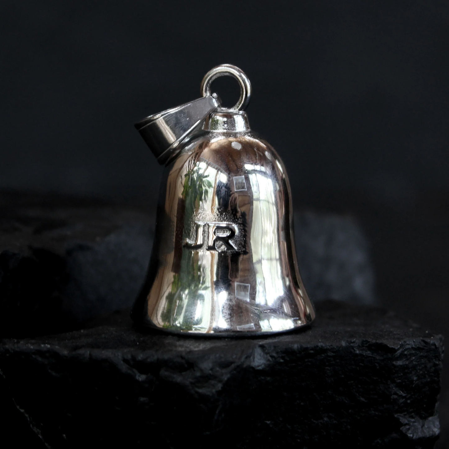 Johnny Reb - Skull Ride Bell - Silver