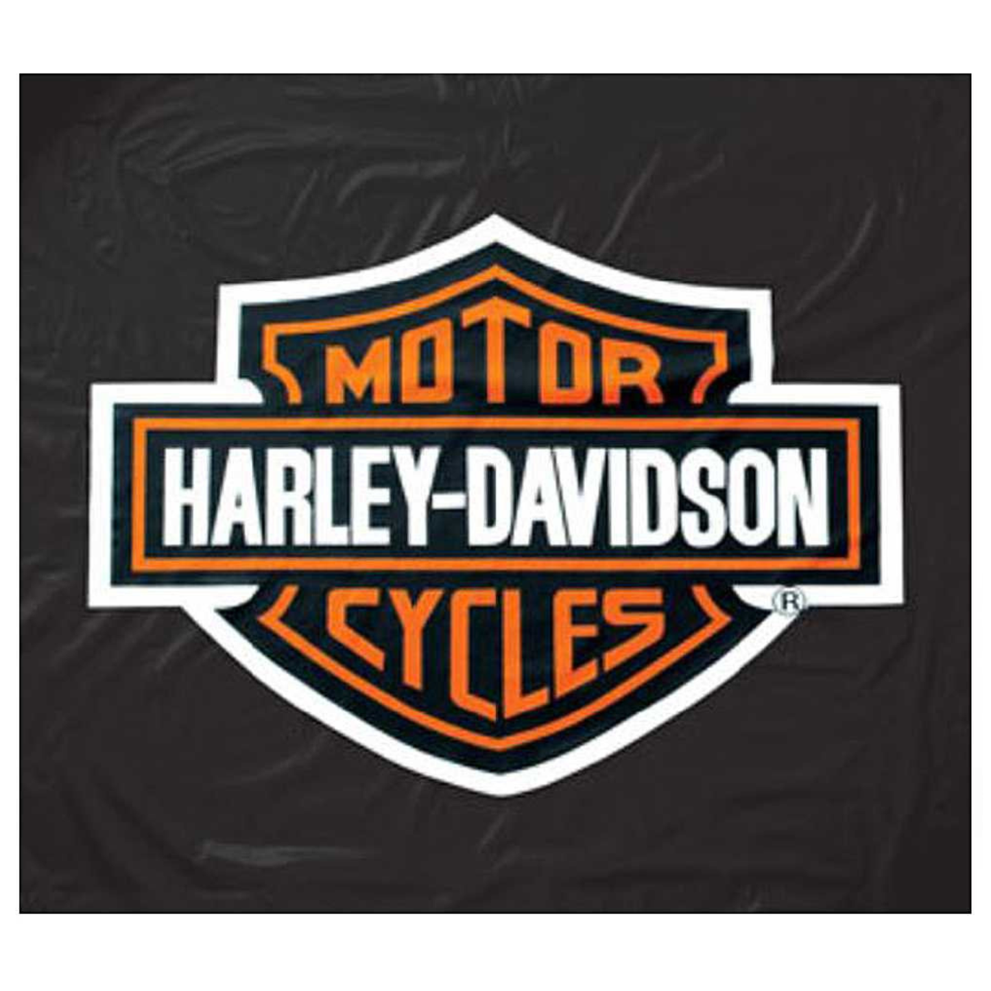 Harley-Davidson® 8ft Black Vinyl Pool Table Cover