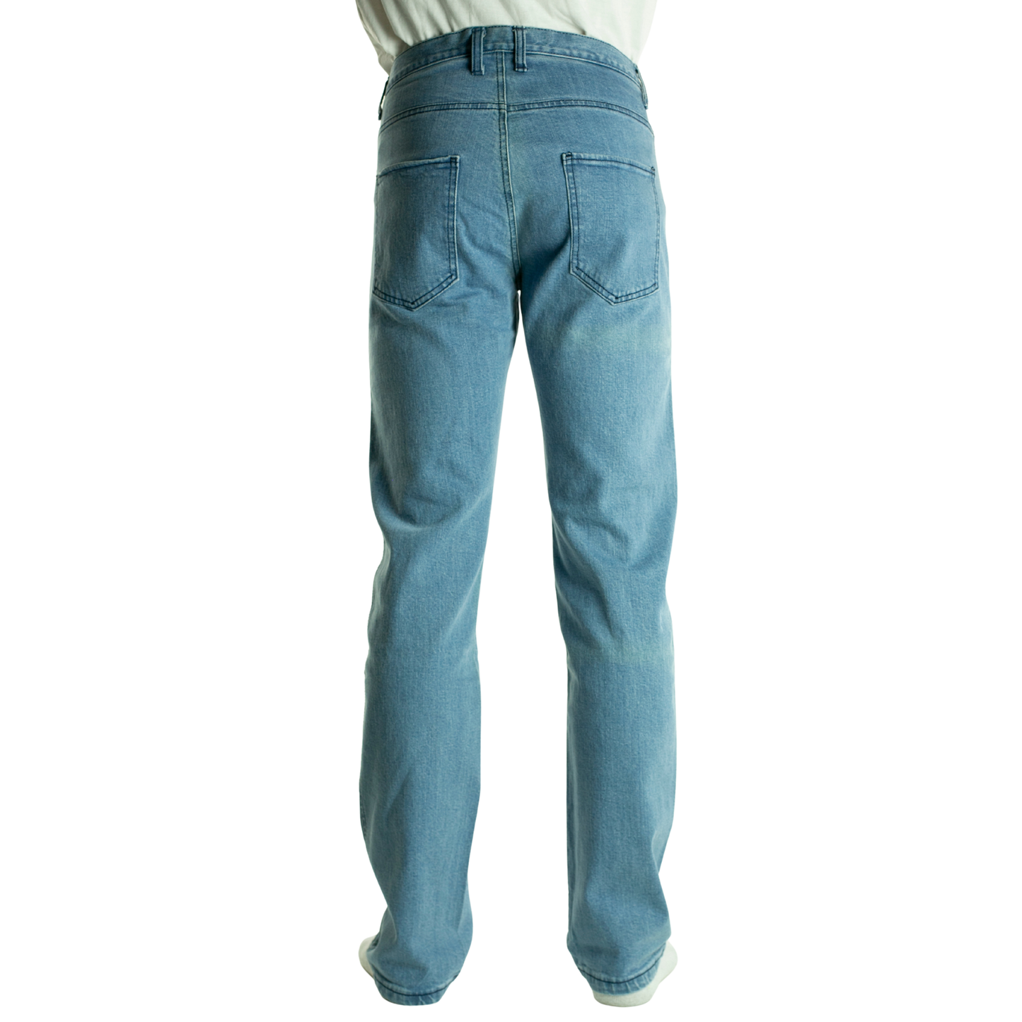 TKD Jeans - Men's Kevlar Lined Max Rigid Straight Leg - Sky Blue