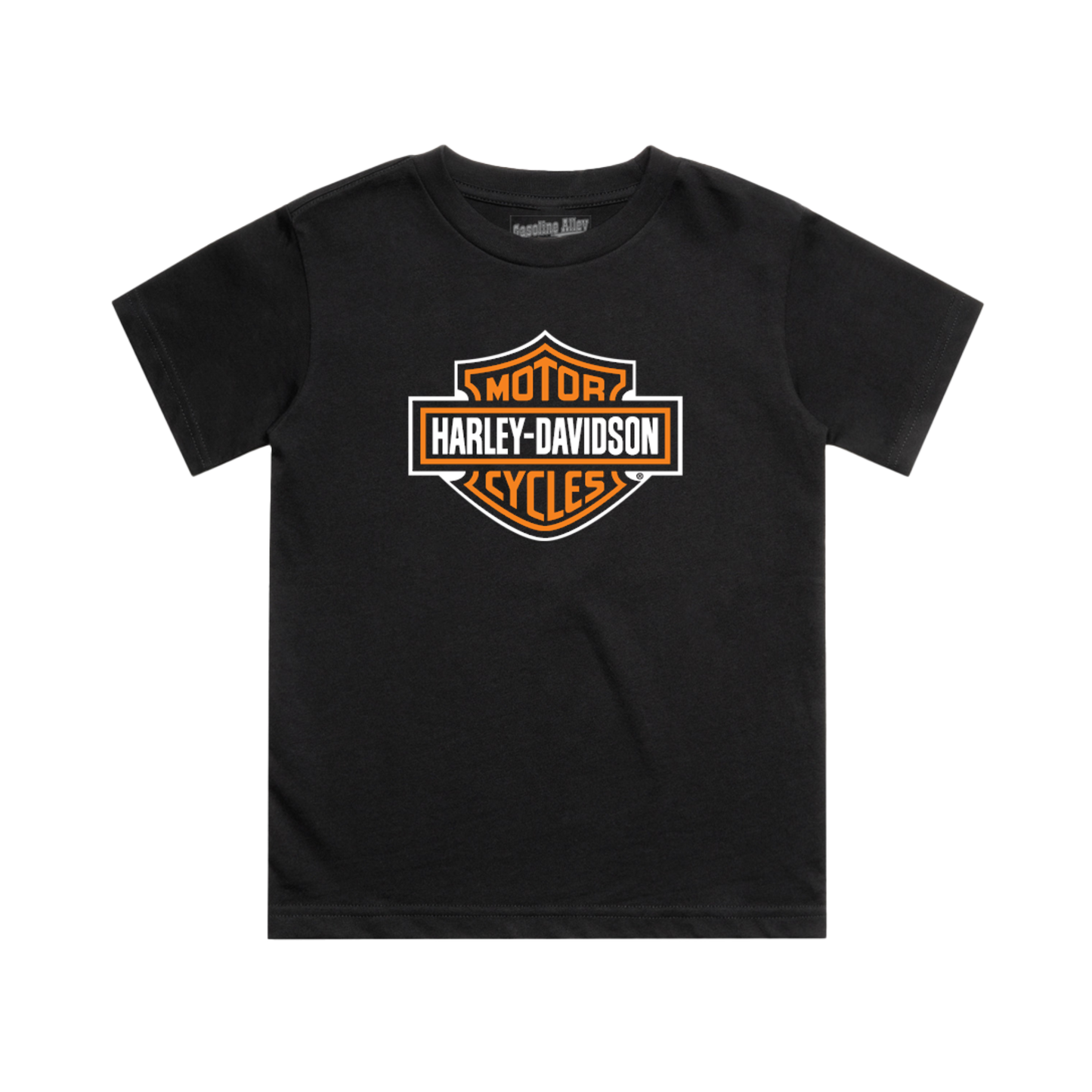 Gasoline Alley Harley-Davidson® Kids Bar & Shield Short Sleeve Graphic T-Shirt - Black