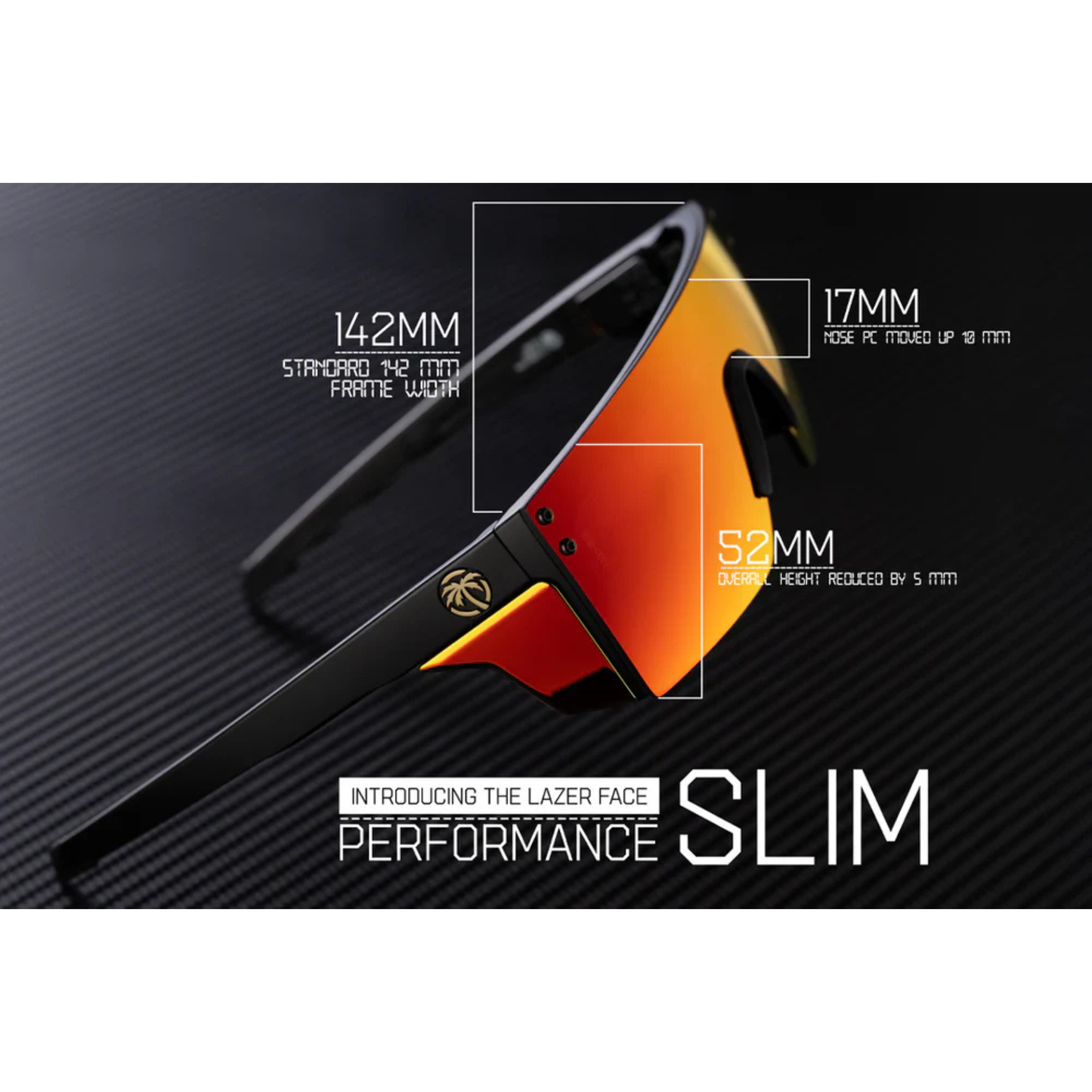 Heat Wave Visual - Performance Lazer Face Slim - Ultra Black