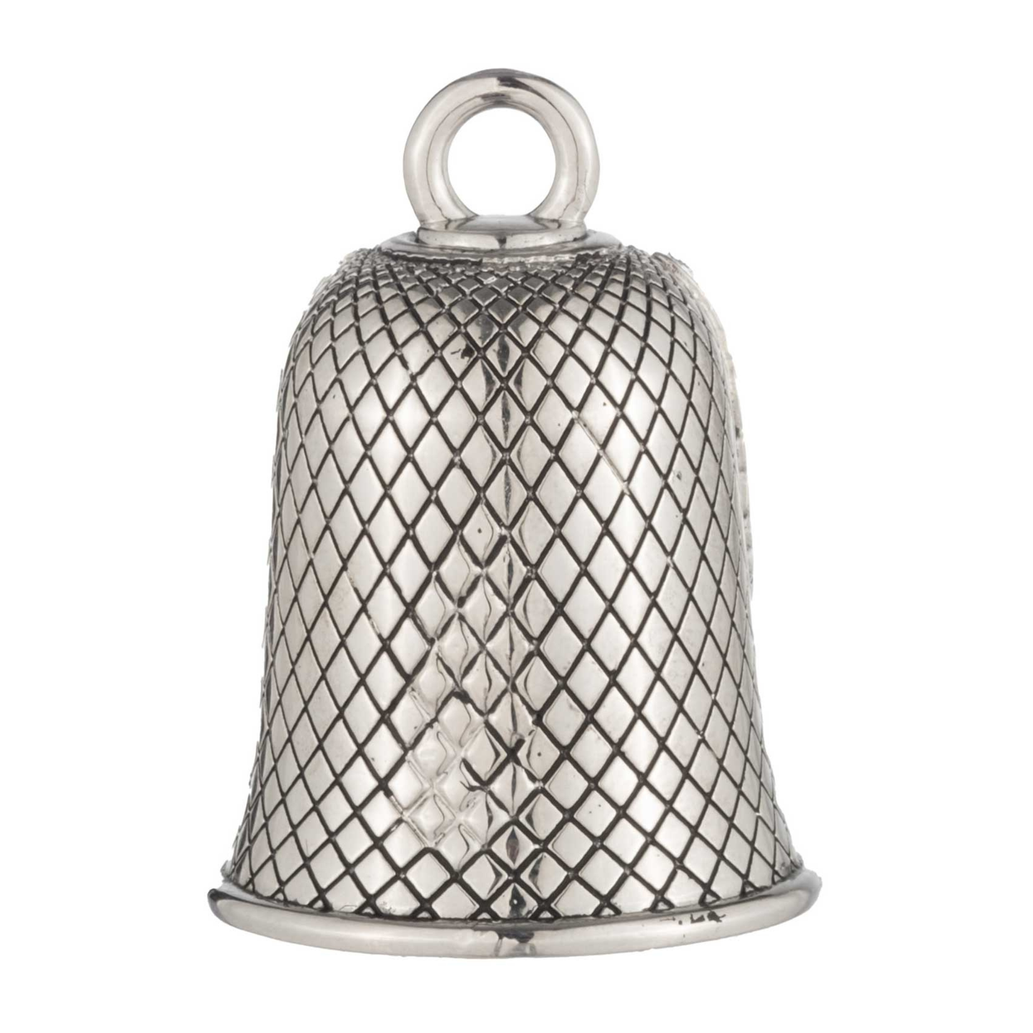 Harley-Davidson® Flying Eagle Bar & Shield Diamond Plated Ride Bell - Silver