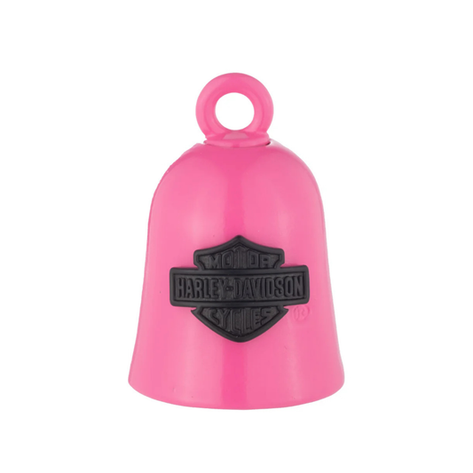 Harley-Davidson® Black Bar & Shield Logo Ride Bell - Hot Pink