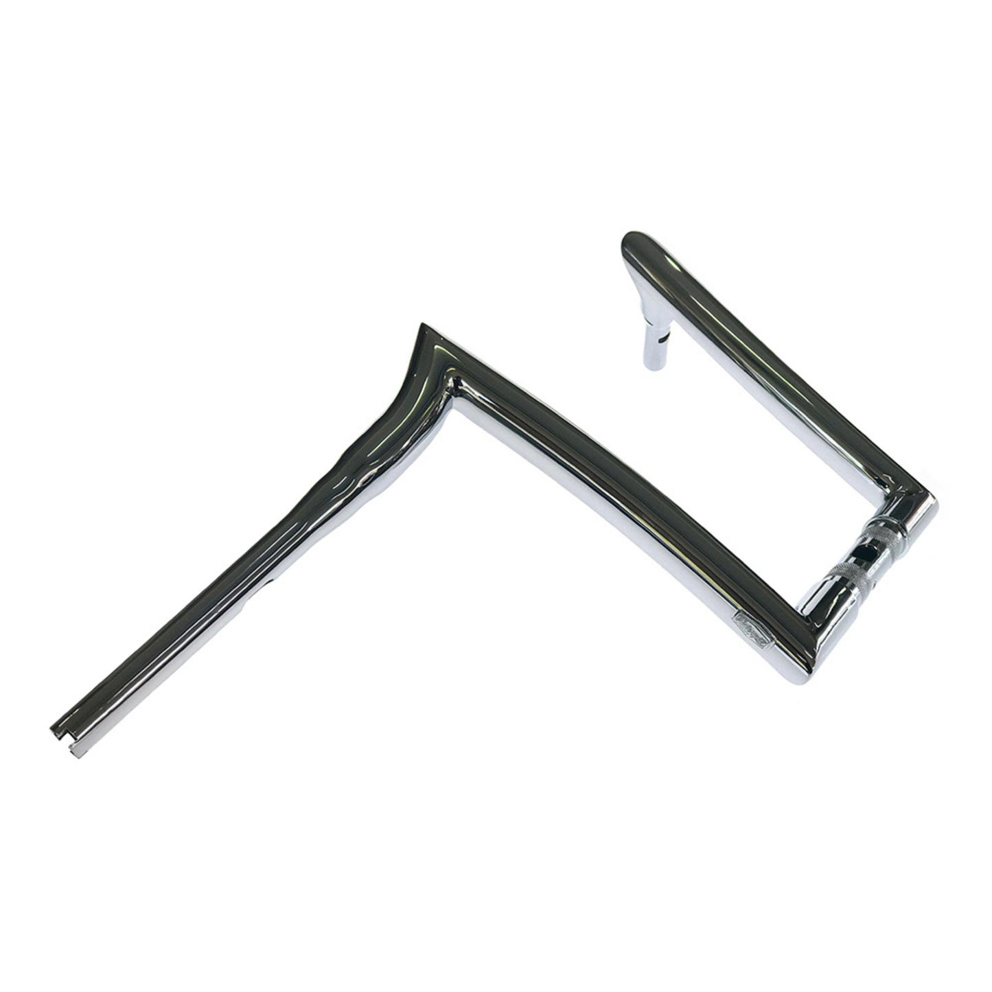Factory 47 - 12in. x 1-1/2in. Signature Handlebar – Chrome. Fits Road Glide 2015-2023