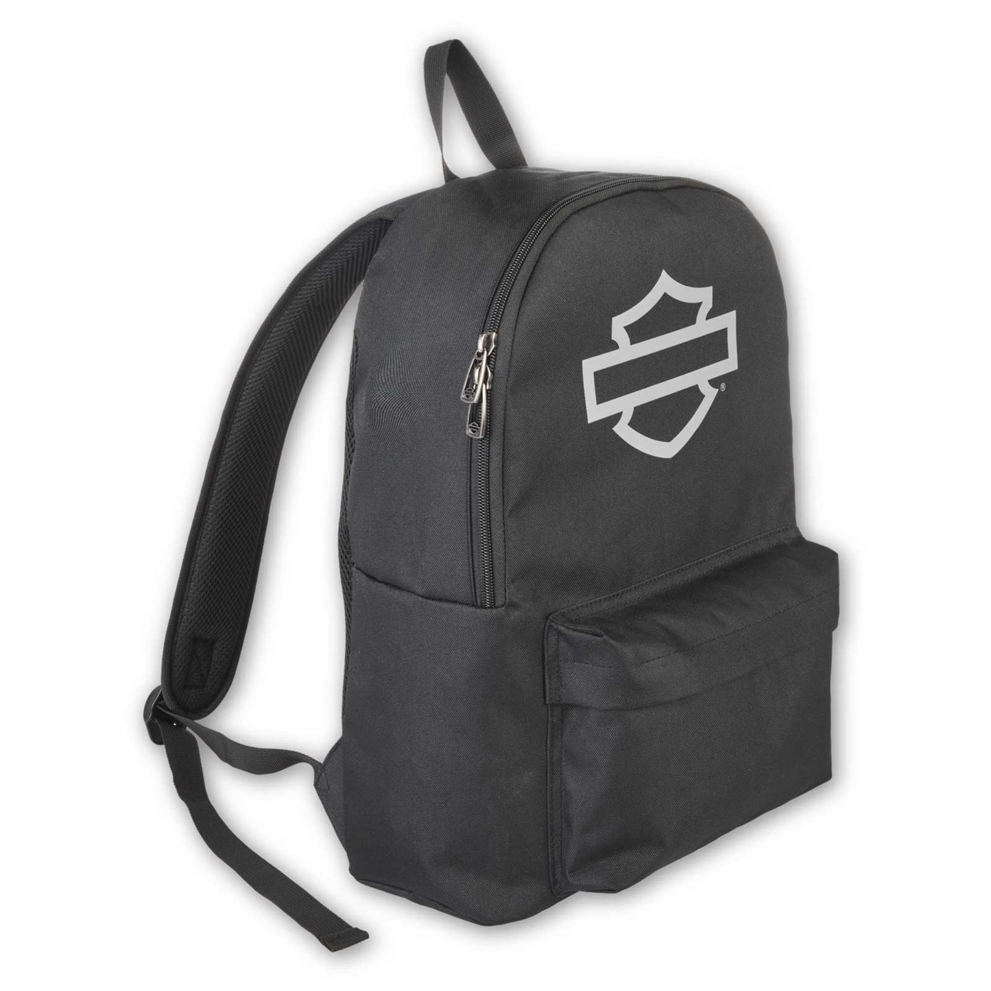 Harley-Davidson® Bar & Shield Graphic Backpack w/ Adjustable Straps - Black/Gray