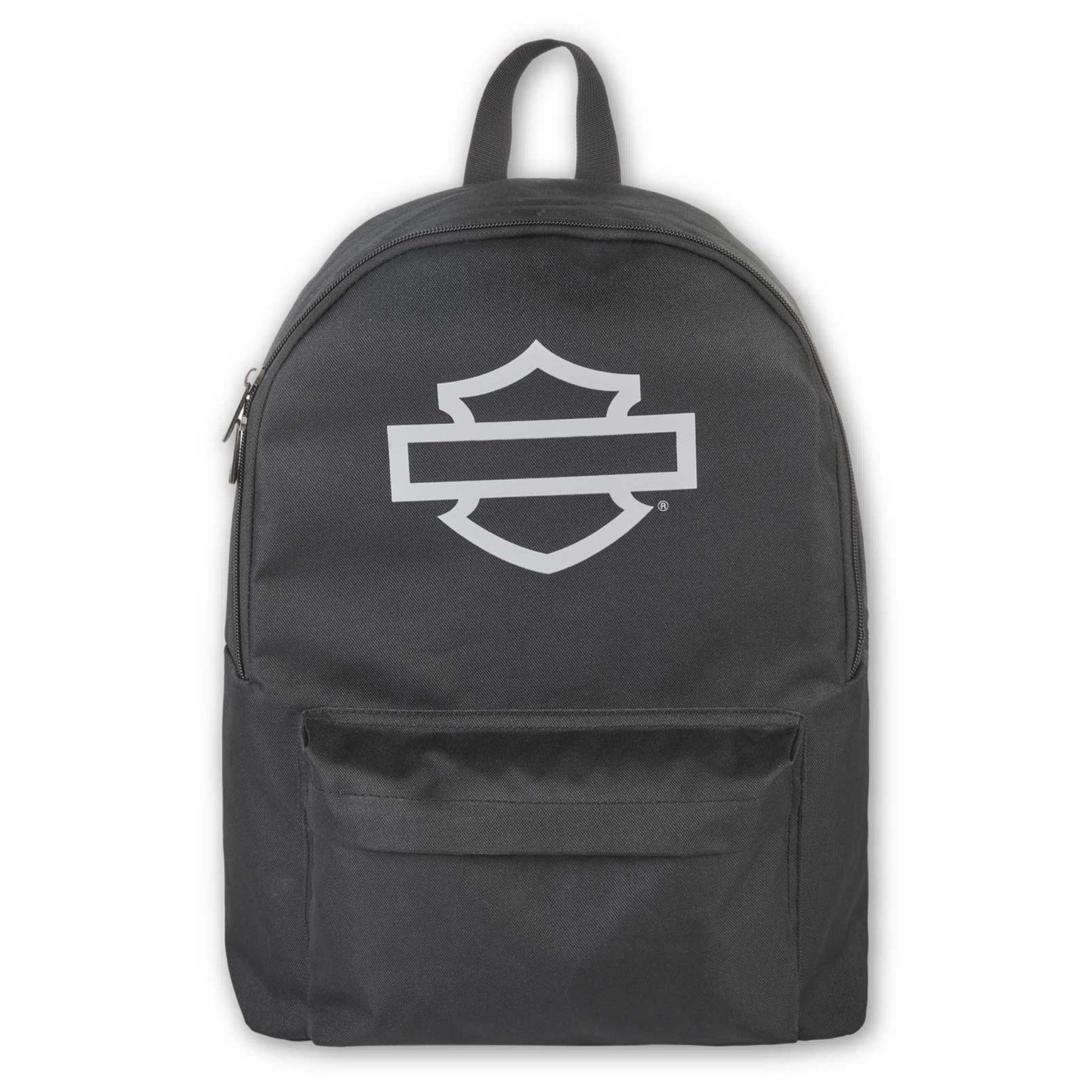 Harley-Davidson® Bar & Shield Graphic Backpack w/ Adjustable Straps - Black/Gray