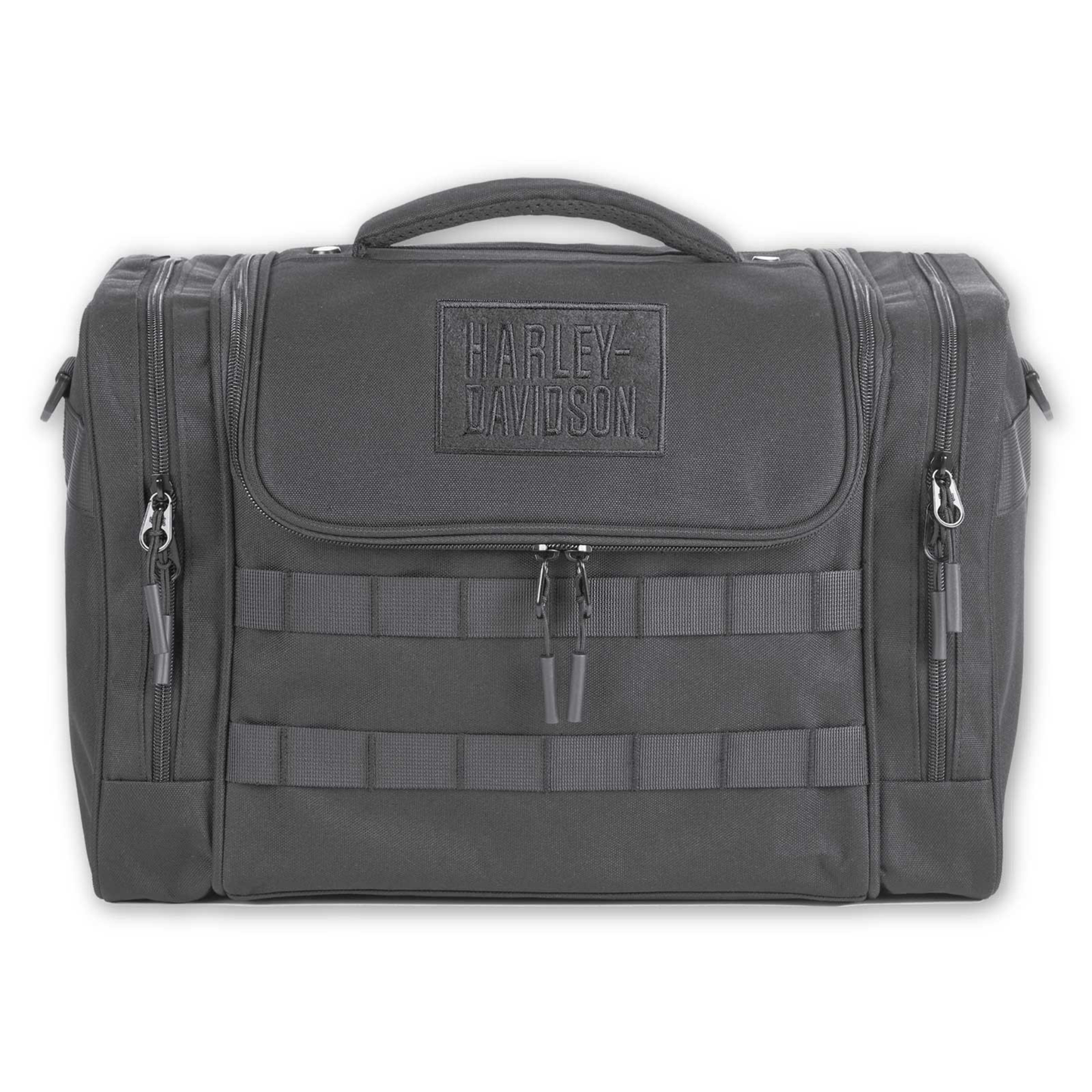Harley-Davidson® Rugged High-Density Polyester Rebel Hop Along Duffel - Black