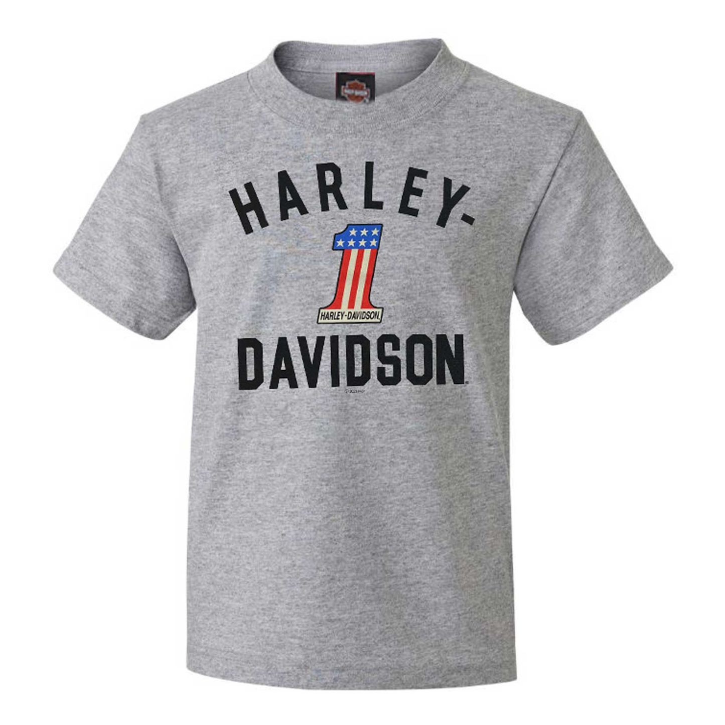 Harley-Davidson® Boys' #1 Logo Short Sleeve Tee