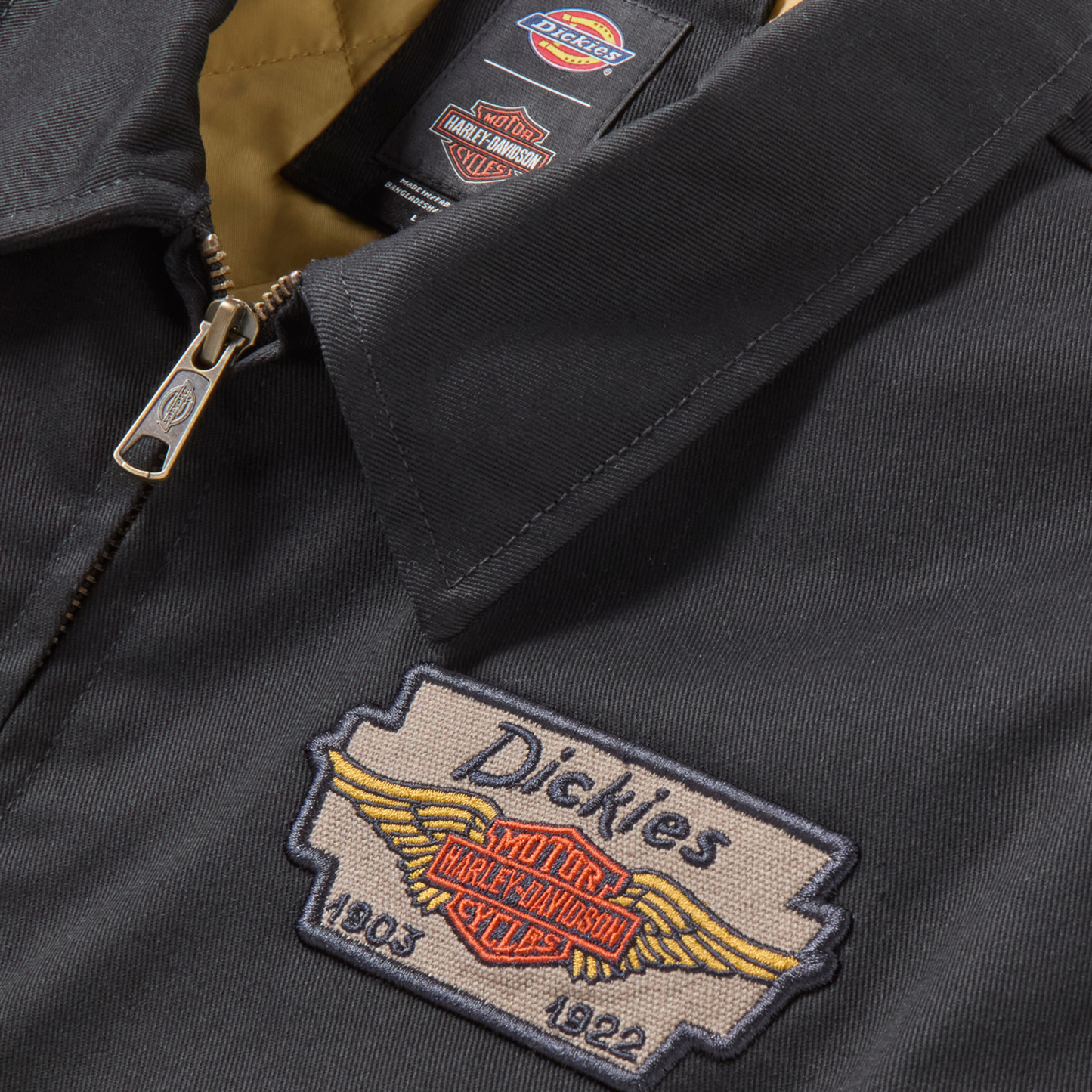 Harley-Davidson® Men's Dickies® x H-D® Quilted Lined Eisenhower Jacket