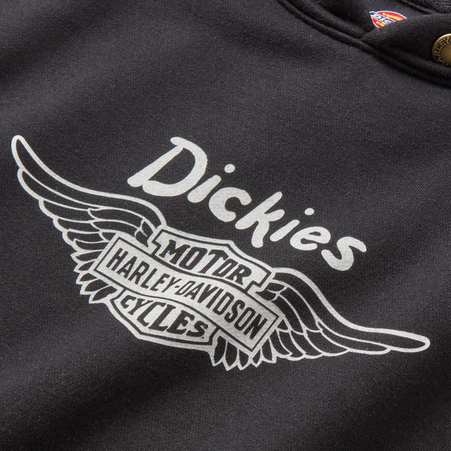 Harley-Davidson® Men's Dickies® x H-D® Winged Horseshoe Oversized Pullover Hoodie