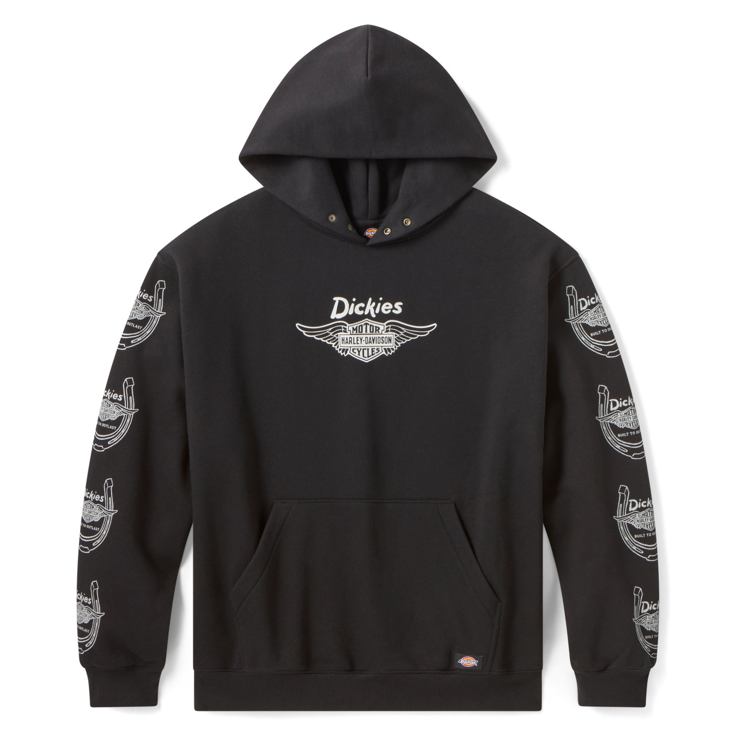 Harley-Davidson® Men's Dickies® x H-D® Winged Horseshoe Oversized Pullover Hoodie