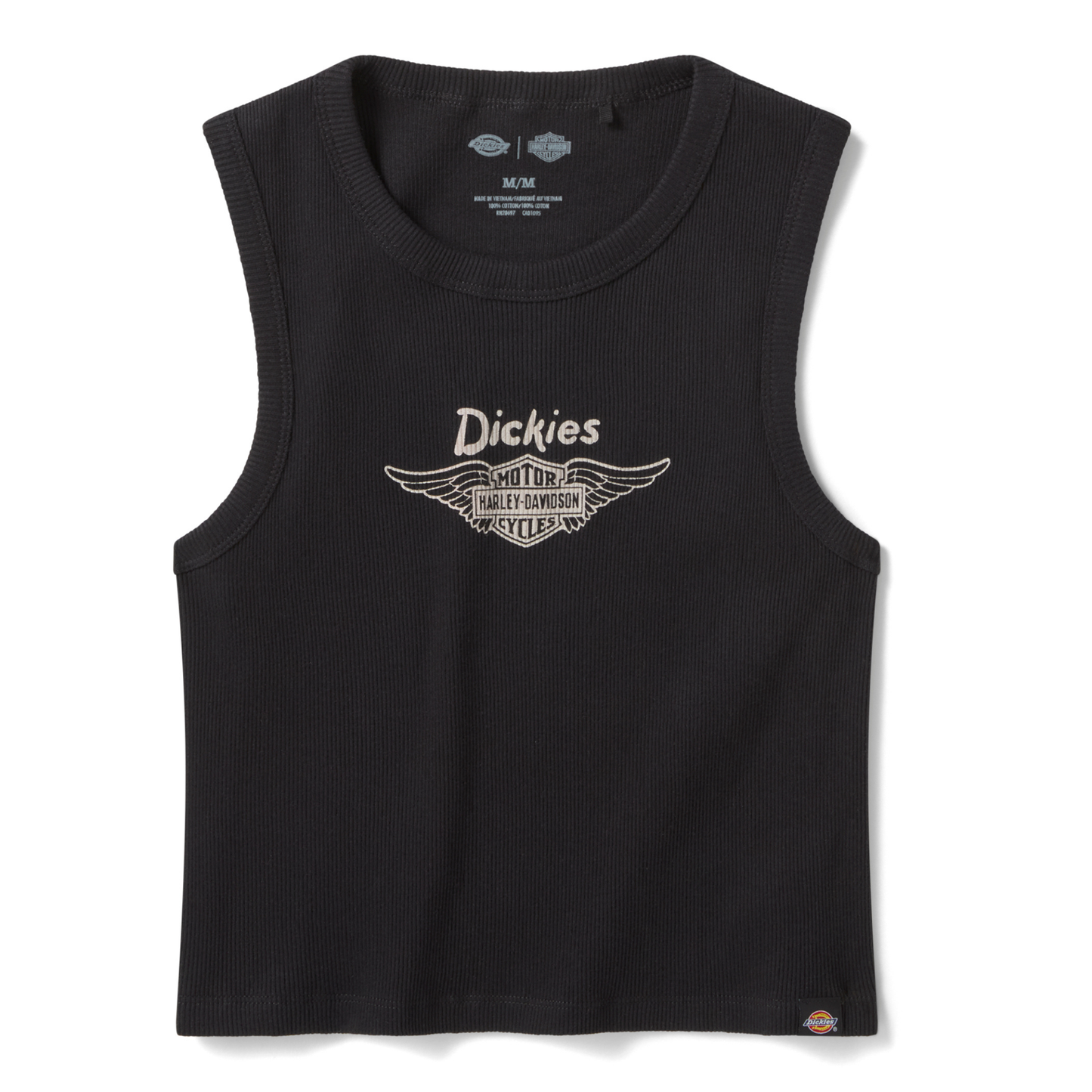 Harley-Davidson® Women's Dickies® x H-D® Winged Bar & Shield Ribbed Tank