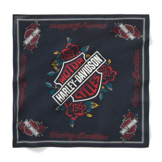 Harley-Davidson® Serpent Rose Bandana